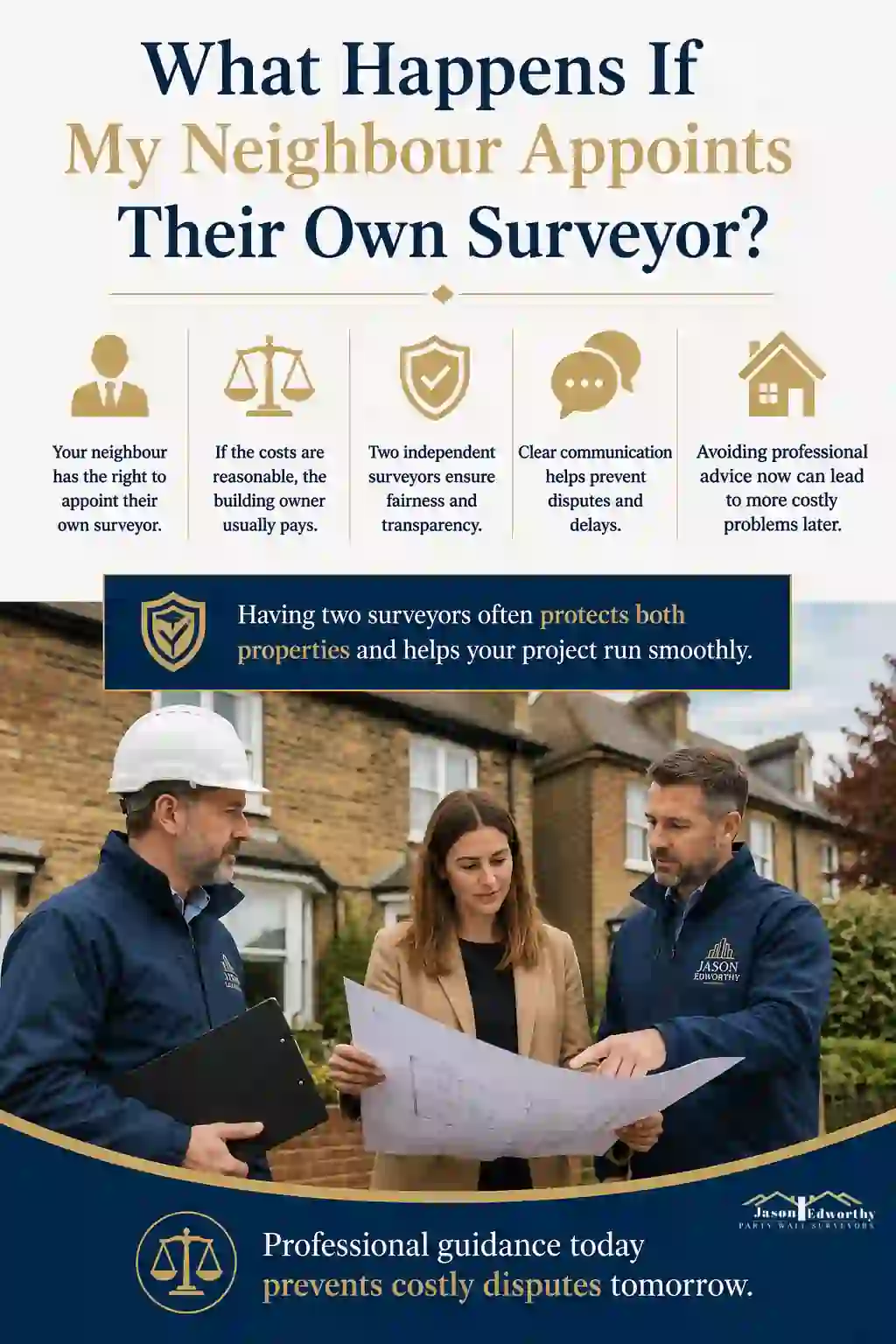 What Happens If My Neighbour Appoints Their Own Surveyor Bromley?